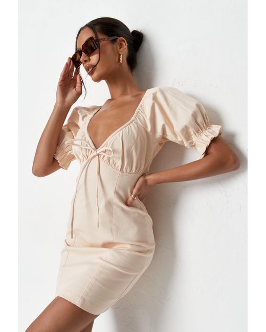 milkmaid denim dress
