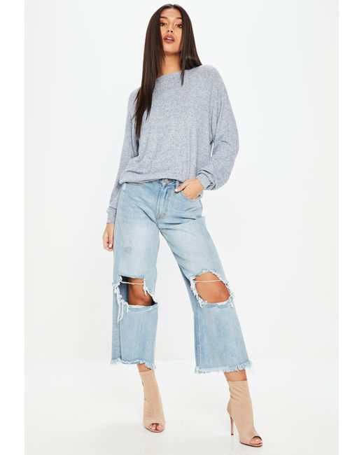 topshop navy sweatshirt