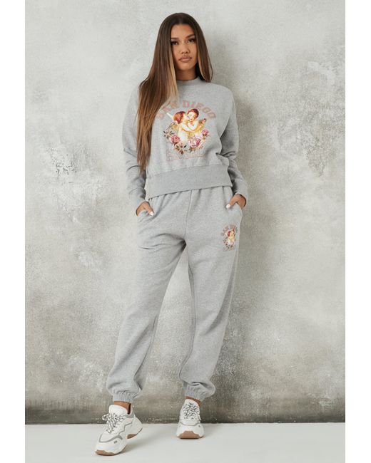 grey cherub sweatshirt