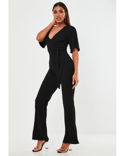 flare leg romper