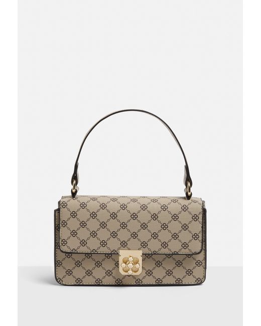 cream shoulder handbag