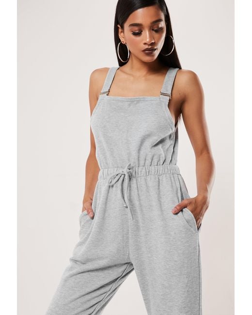 jersey overall jumpsuit
