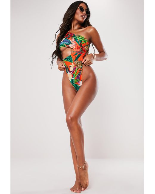 missguided cut out swimsuit