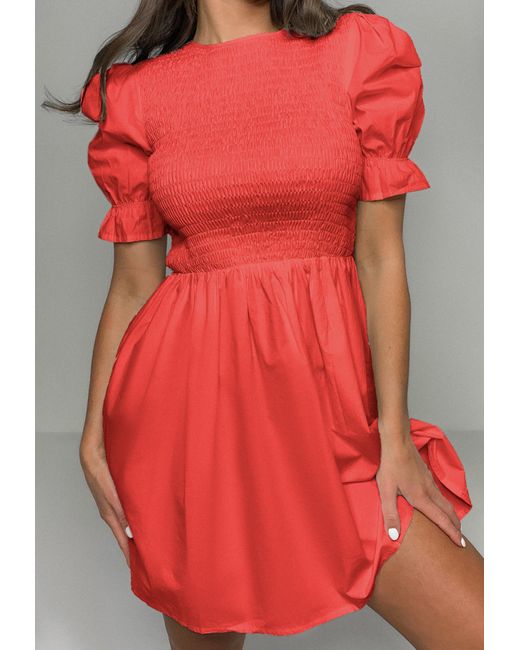 missguided robe rouge