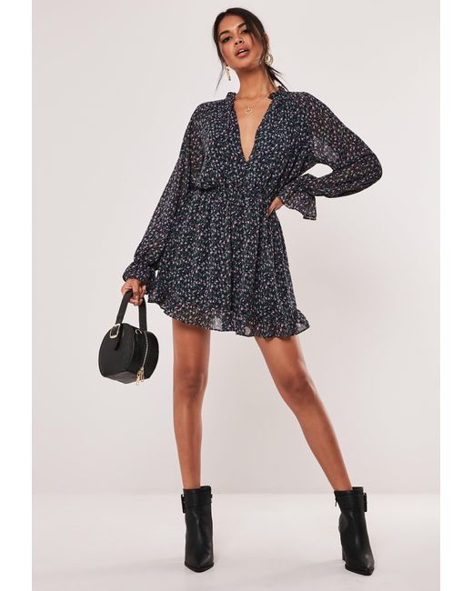 high neck dress with cardigan