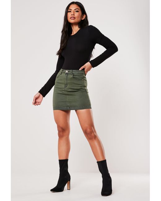super stretch mini skirt