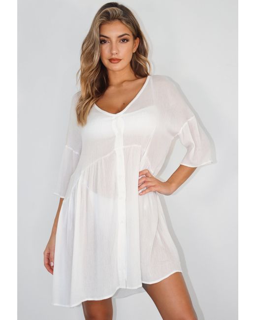 beach shift dress
