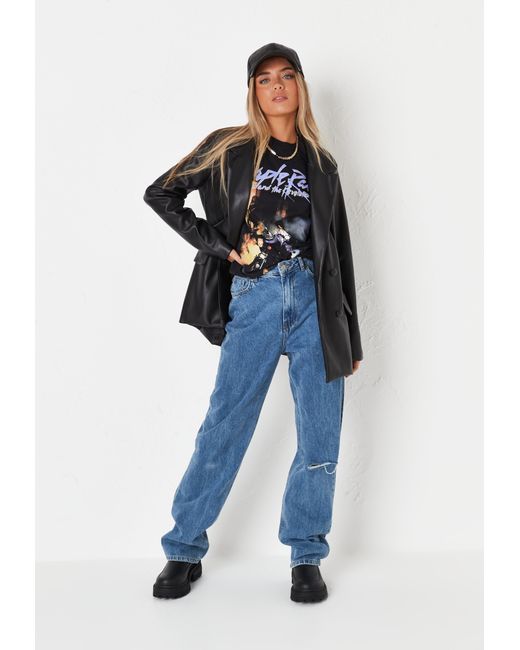 Missguided Synthetic Washed Prince 