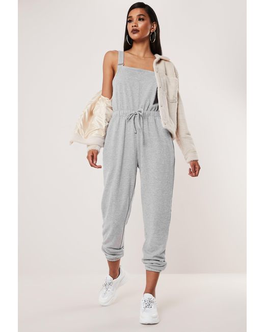 cotton jogger jumpsuit