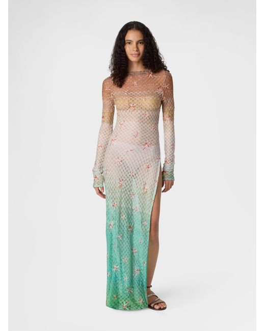 Missoni Natural Long Cover-Up Dress
