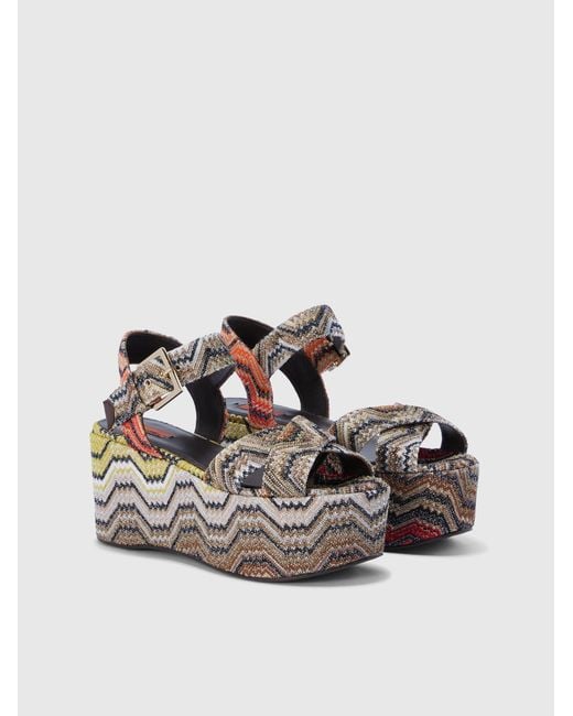 Missoni Gray Sandals
