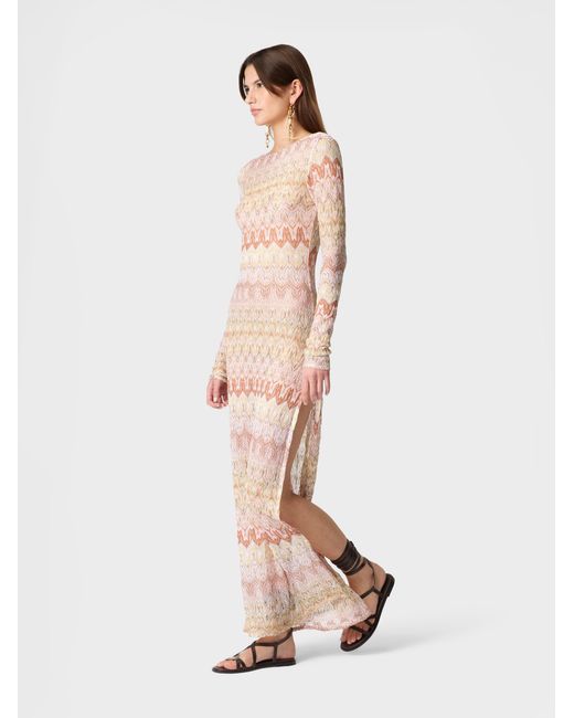 Missoni Pink Long Cover-Up
