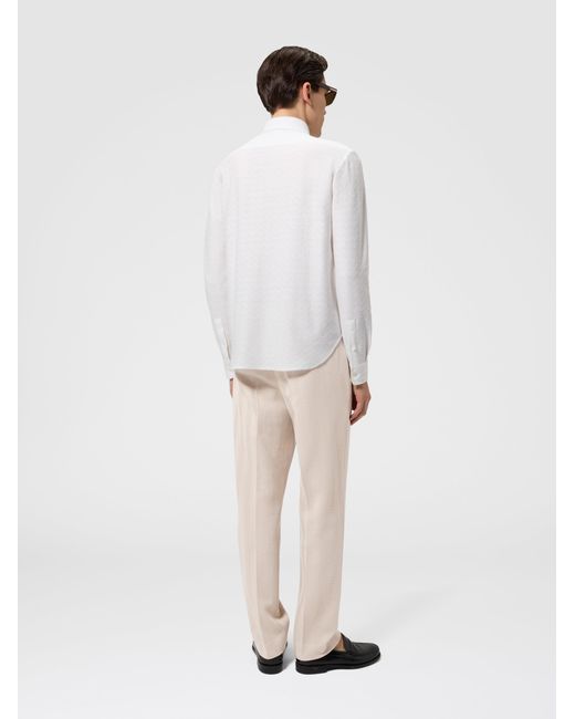 Missoni White Classic Trousers for men