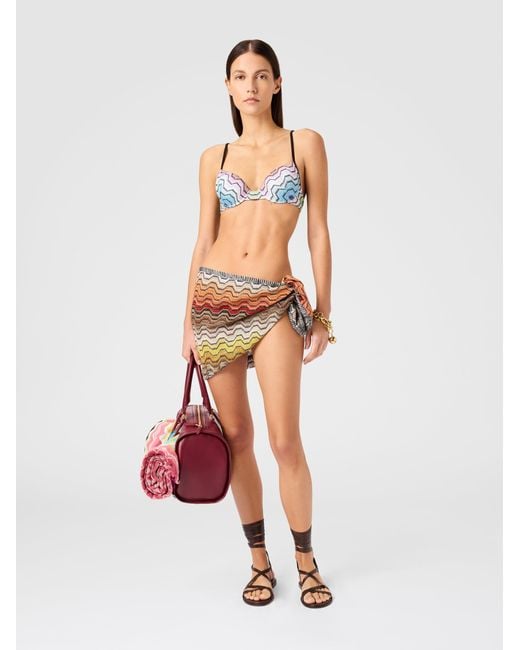Missoni White Short Pareo