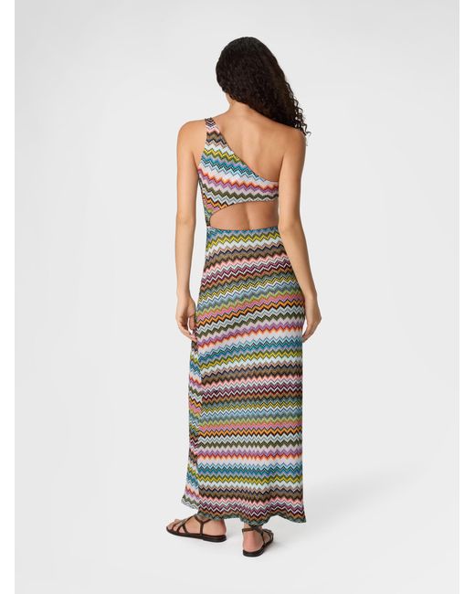 Missoni White One-Shoulder Cover-Up
