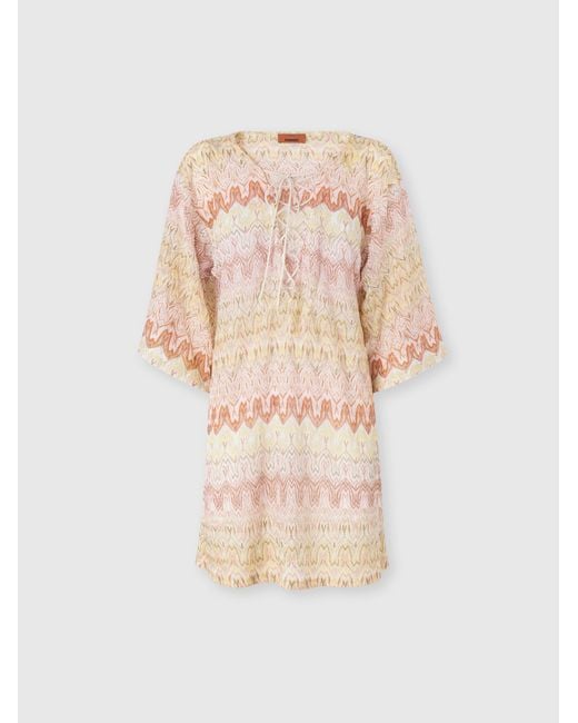 Missoni White Short Caftan