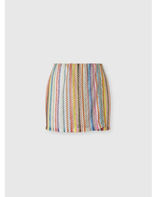 Missoni White Mini Skirt