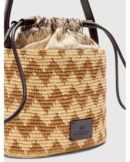 Missoni Metallic Bucket Bag