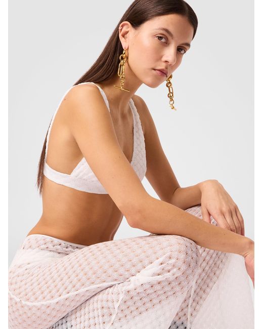 Missoni White Flared Trousers