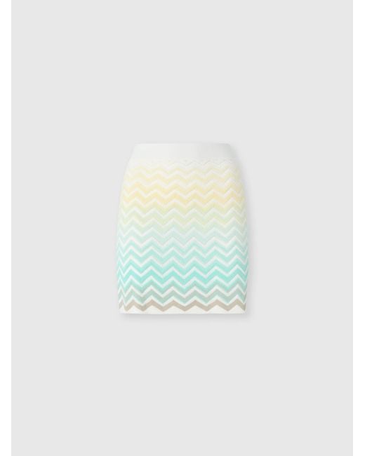 Missoni Blue Mini Skirt