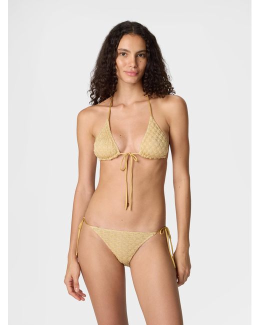 Missoni White Triangle Bikini
