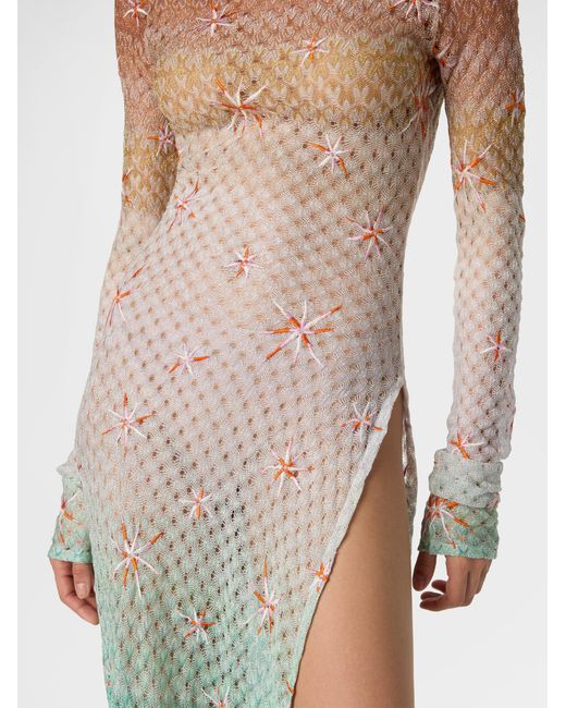 Missoni Natural Long Cover-Up Dress