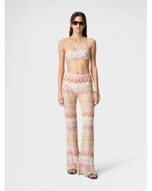 Missoni Pink Flare Trousers