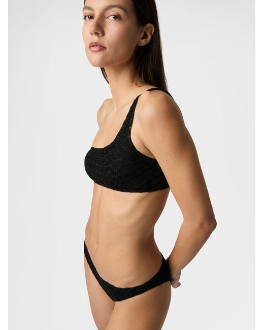 Missoni White One-Shoulder Bikini