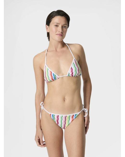 Missoni White Triangle Bikini