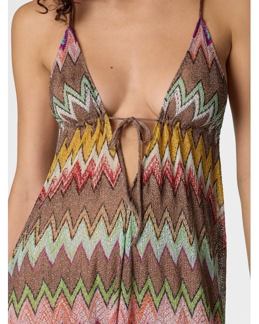 Missoni White Long Beach Dress