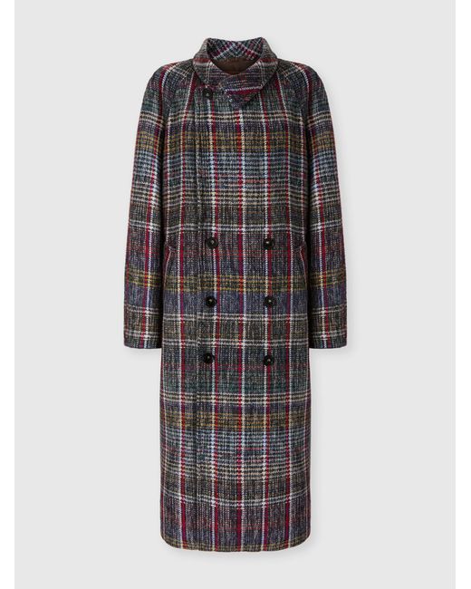 Missoni Multicolor Oversized Raglan Coat