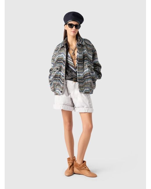 Missoni White Oversized Jacket
