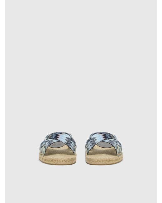 Missoni Blue Sandals for men