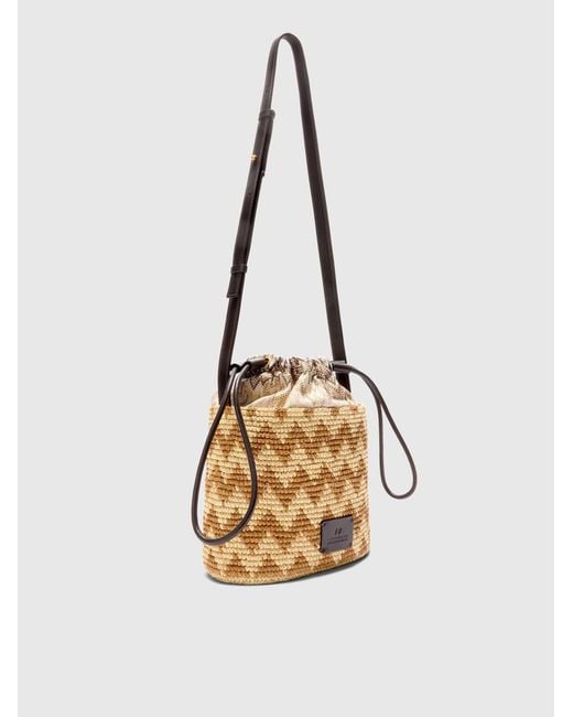 Missoni Metallic Bucket Bag