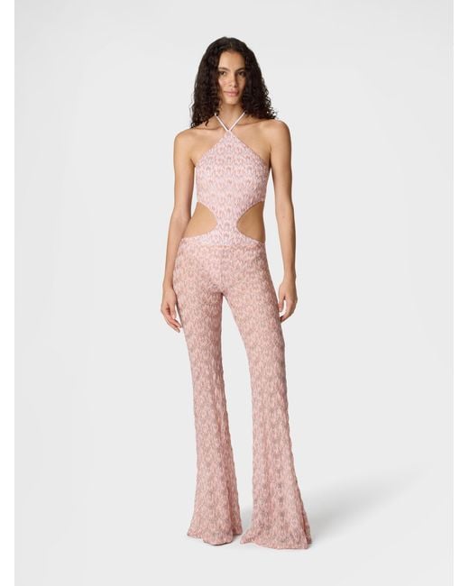 Missoni Pink Flared Trousers