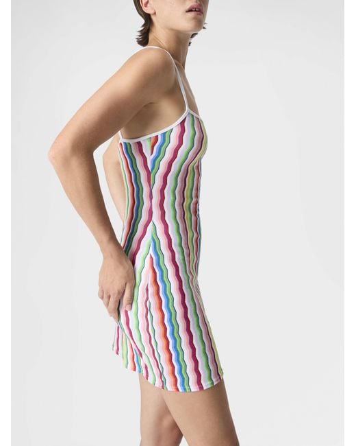 Missoni White Mini Cover-Up Dress