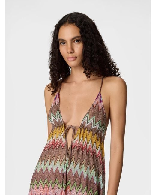Missoni White Long Beach Dress