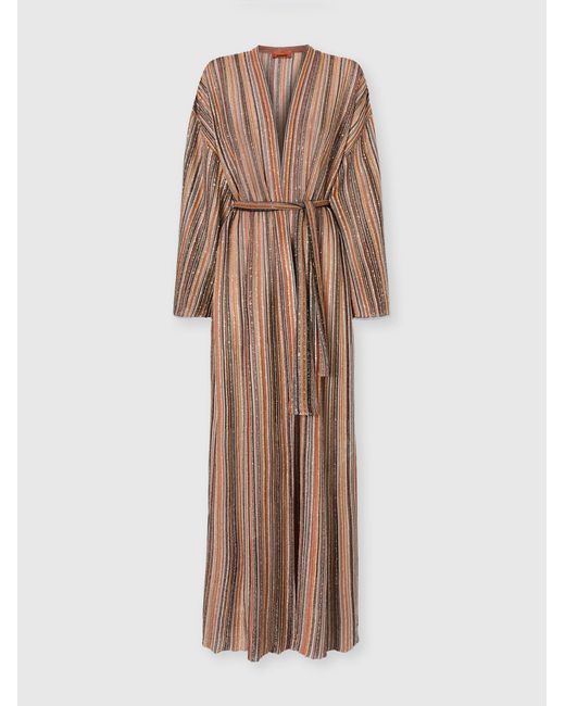 Missoni Natural Long Cardigan