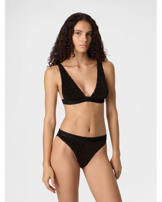 Missoni Black Bralette Bikini