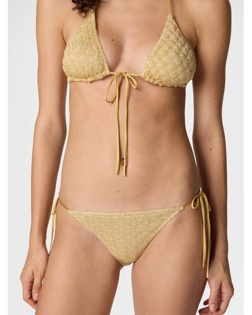 Missoni White Triangle Bikini