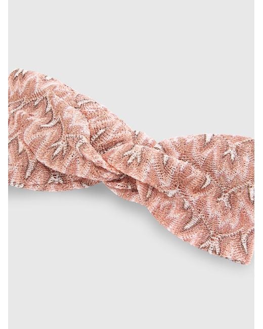 Missoni Pink Headband