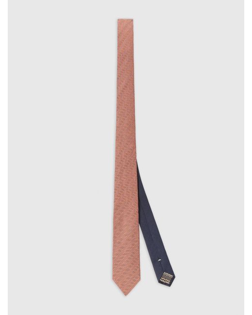Cravate À Chevrons Obliques, Homme, Taille Missoni pour homme en coloris White