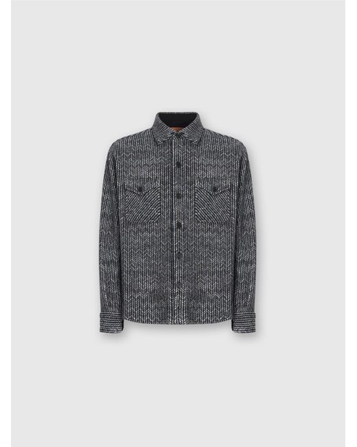 Missoni Gray Overshirt for men