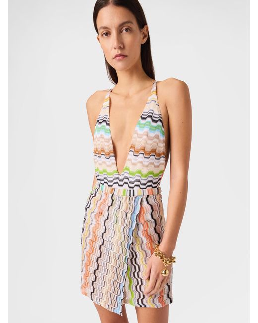 Missoni White Mini Skirt