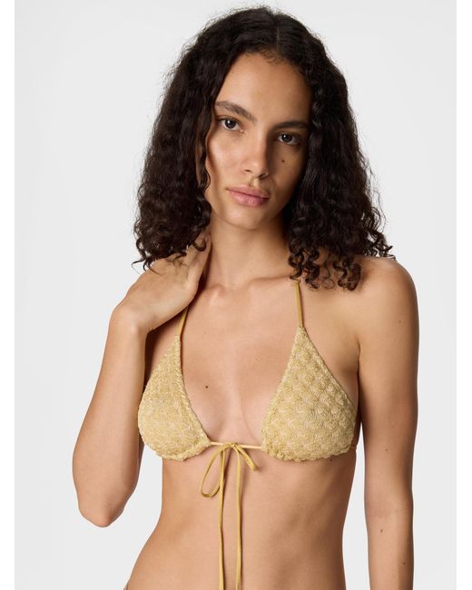 Missoni White Triangle Bikini