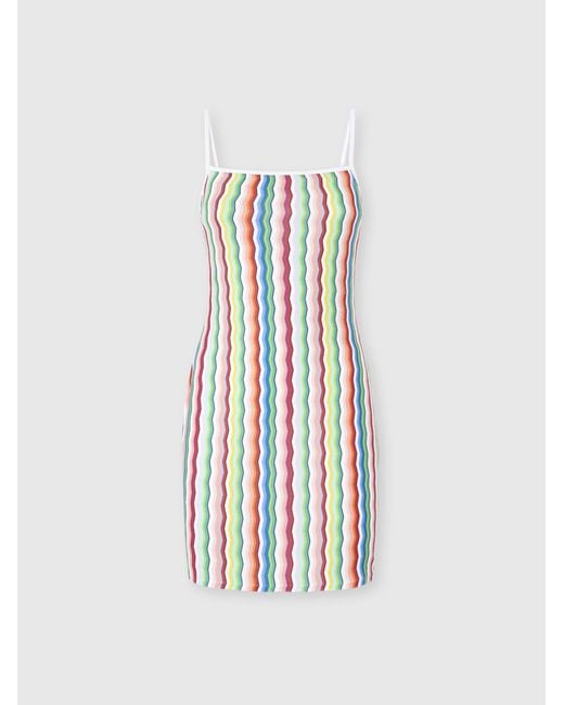 Missoni White Mini Cover-Up Dress