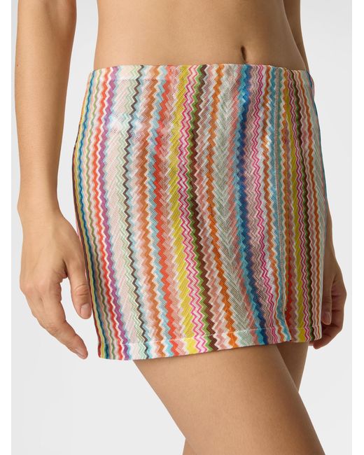 Missoni White Mini Skirt