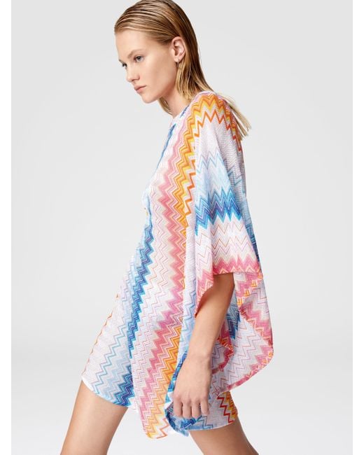 Missoni Blue Short Kaftan