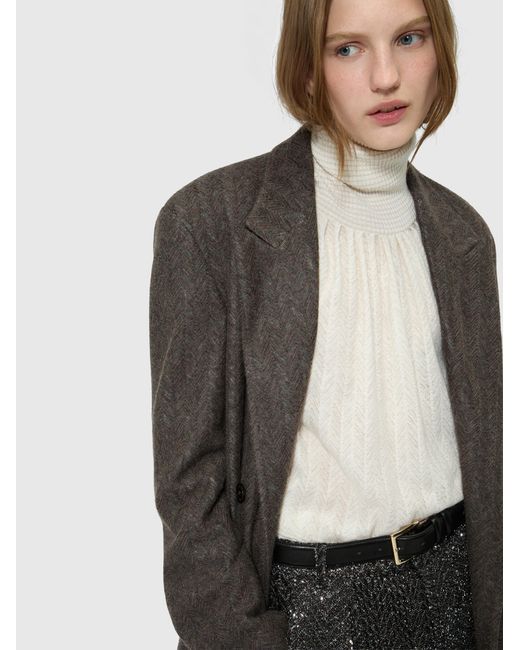 Missoni Multicolor Peak-Lapel Blazer