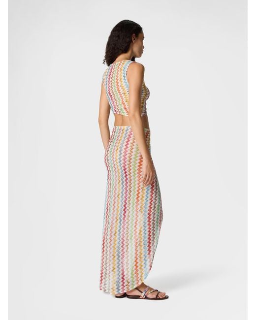 Missoni White Crop Top